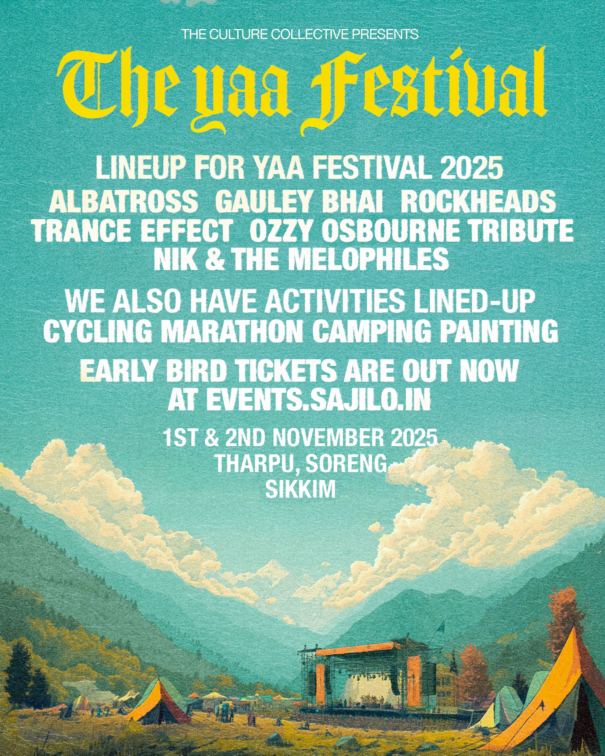 The Yaa Festival ft. Albatross, Gauley Bhai, Rockheads, Trance Effect